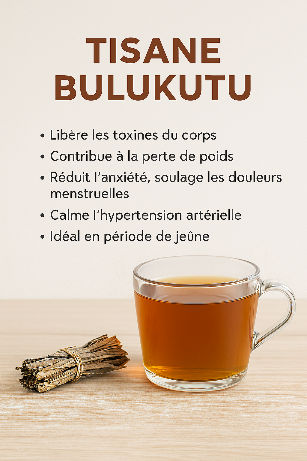 Tisane naturelle de Bulukutu – Lippia multiflora – Thé des savane