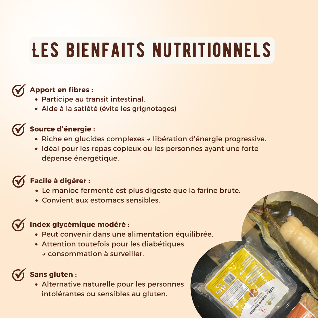 Pack de Chikwangue fraiche Traditionnelle 3x250g - cuisinée en France - Pain de manioc - Yuka - Kwanga - Chikwang - Bobolo - Riche en fibres - 100% manioc - Sans conservateurs