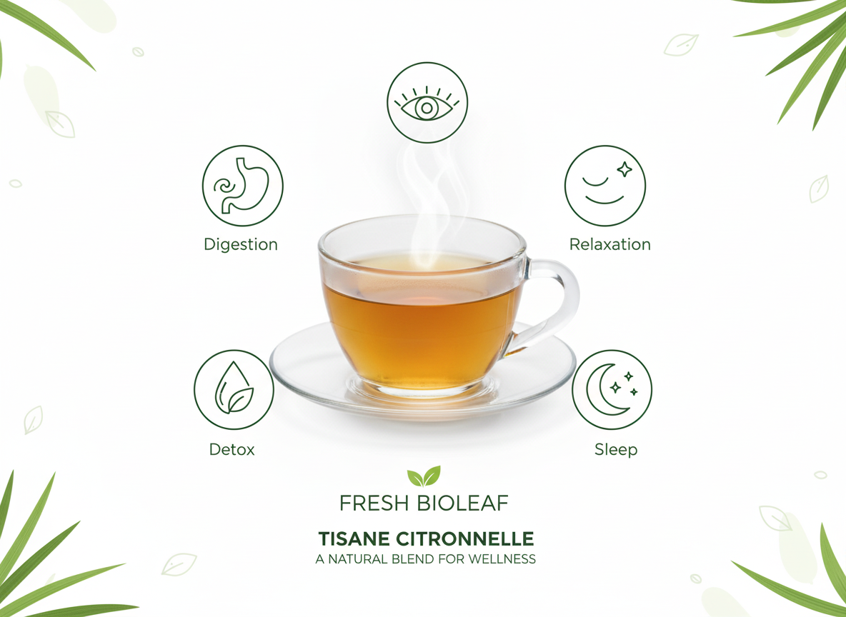 Tisane de Citronnelle variété tropicale
