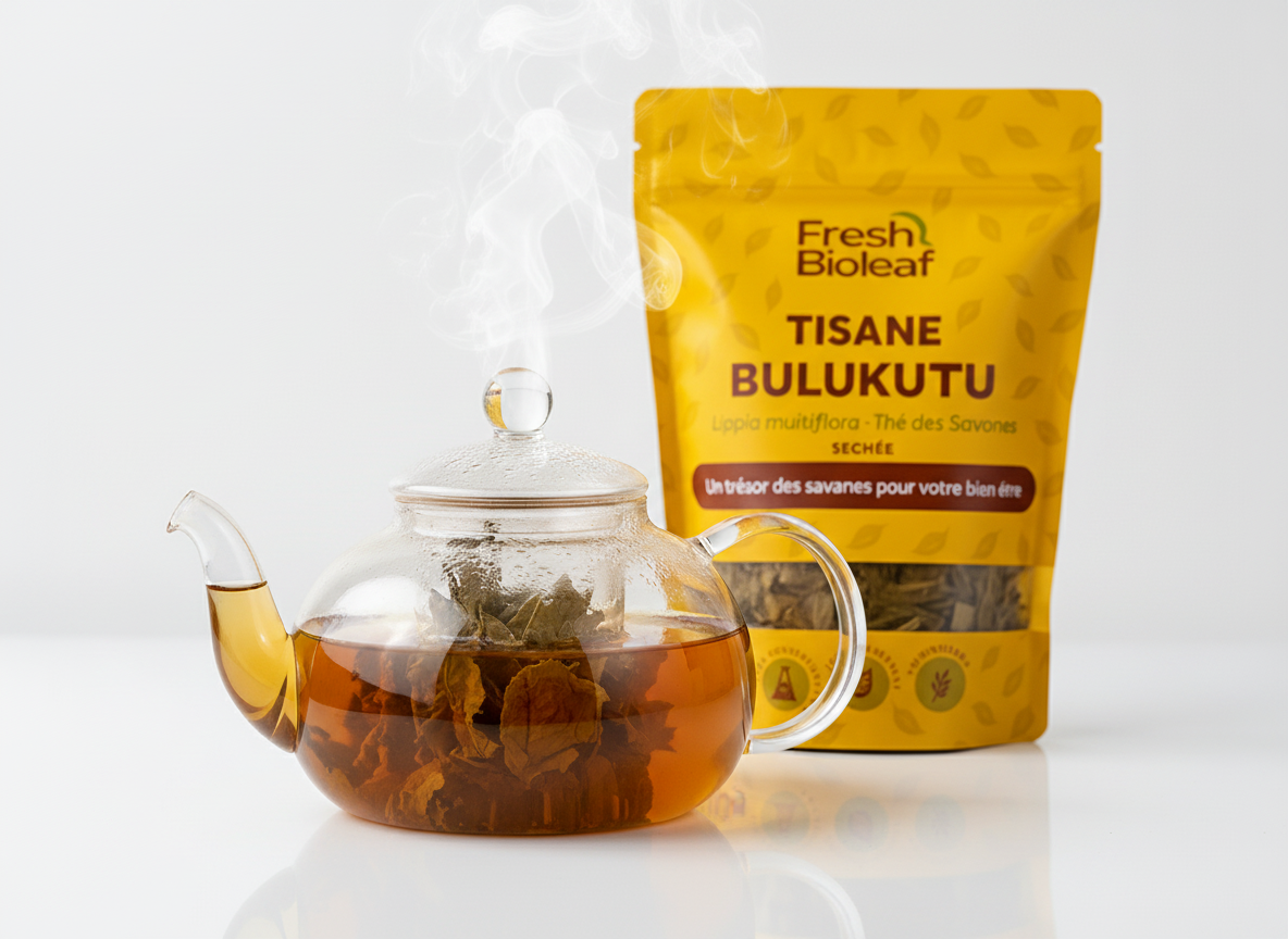 Tisane naturelle de Bulukutu – Lippia multiflora – Thé des savane