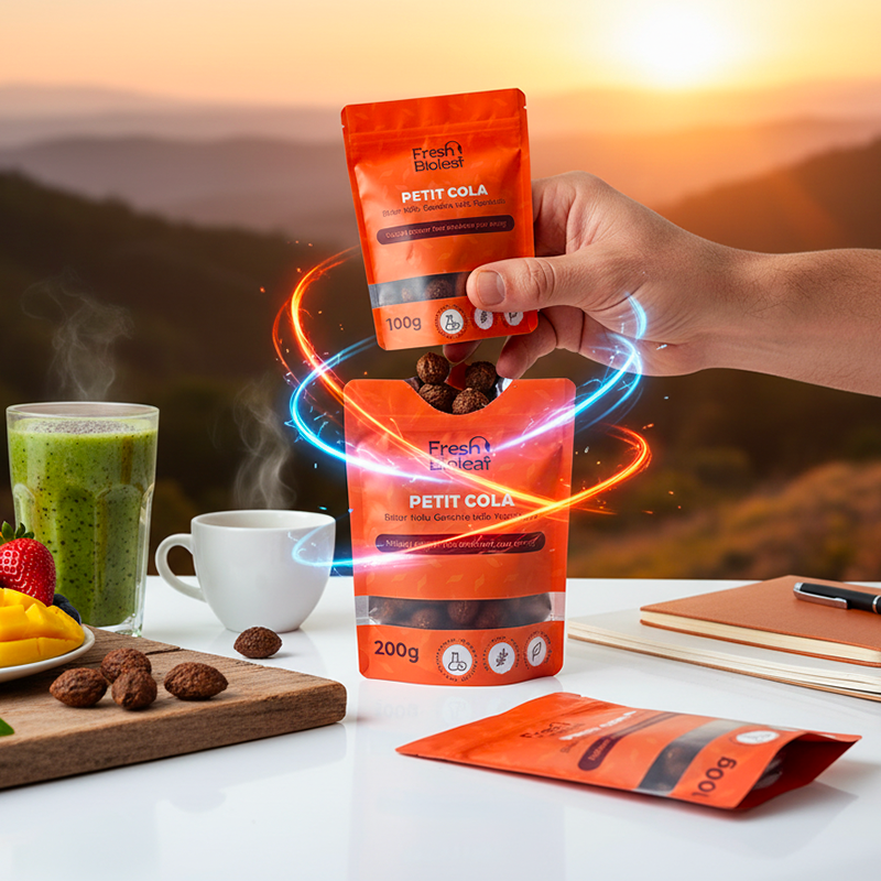 Petit Cola frais sous vide – Bitter Kola Pur – Garcinia kola – 100% Naturel – Énergie, Vitalité, Digestion – Origine Congo – Ngadiadia – Pur - qualité supérieure