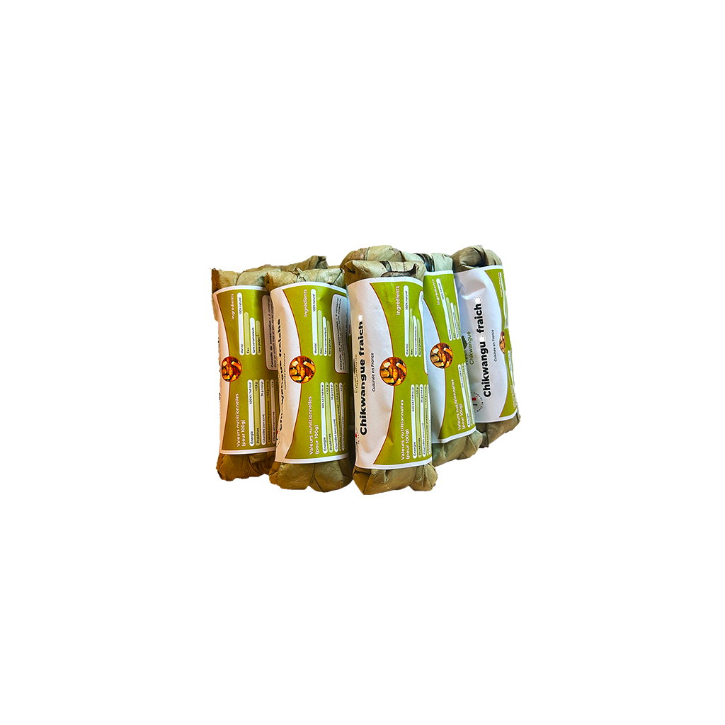 Chikwangue Fraîche made in France lot de 10